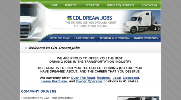 cdldreamjobs.com