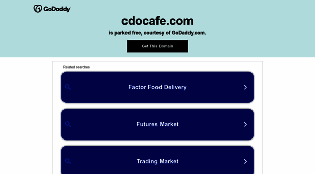 cdocafe.com
