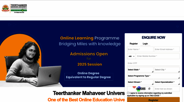 cdoeadmissions.tmu.ac.in