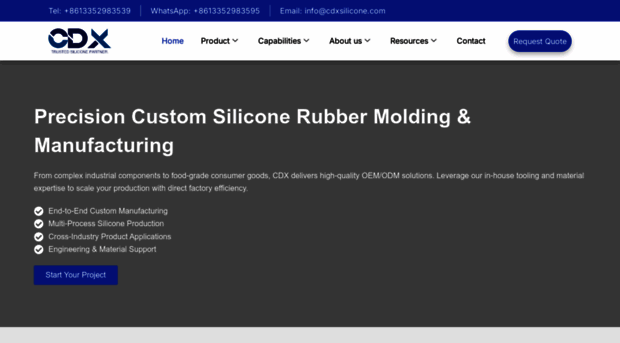 cdxsilicone.com