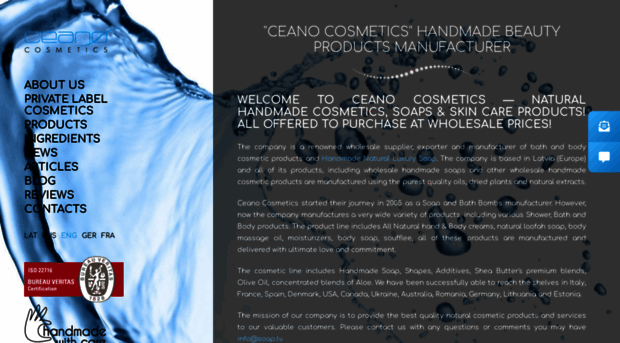 ceanocosmetics.com