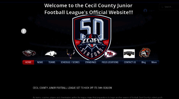 cecilcountyjuniorfootball.com