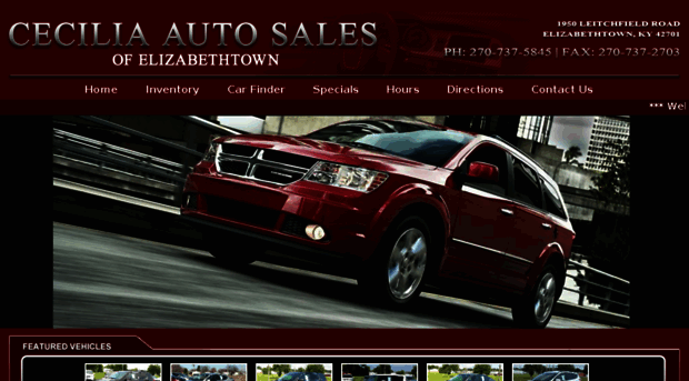 ceciliaautosales.com