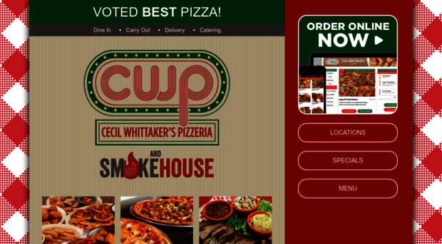 cecilwhittakerspizza.com