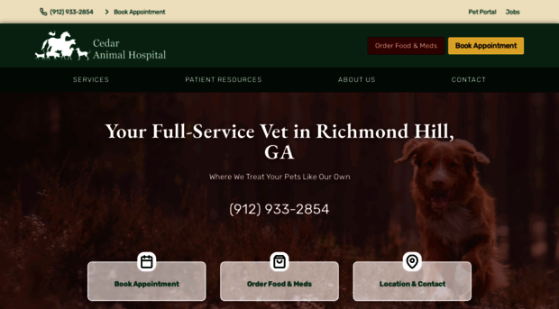 cedaranimalhospital.com