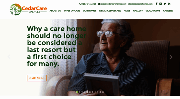 cedarcarehomes.com