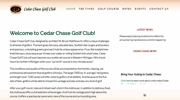 cedarchasegolfclub.com