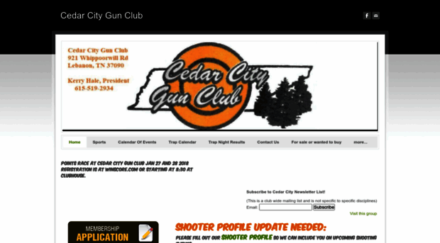 cedarcitygunclub.com