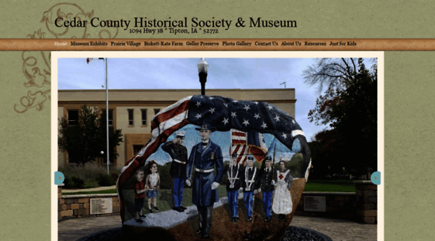 cedarcountyhistoricalsociety.com