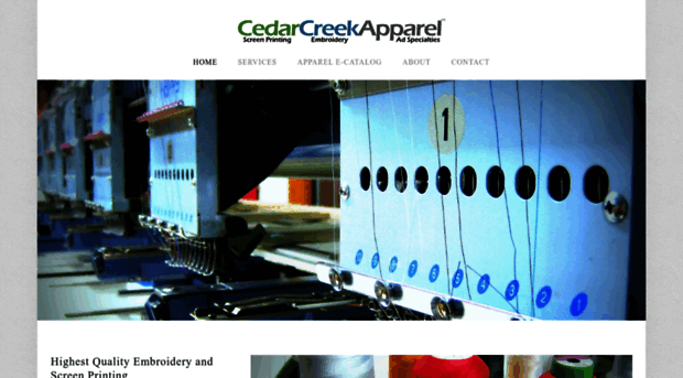 cedarcreekapparel.com