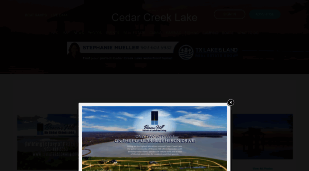 cedarcreeklake.com