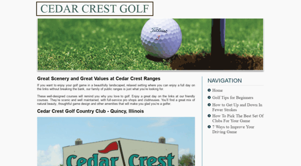 cedarcrestgolf.com