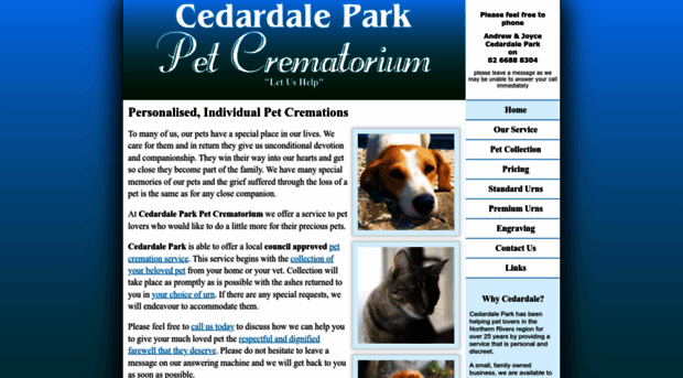 cedardalepetcremation.com.au