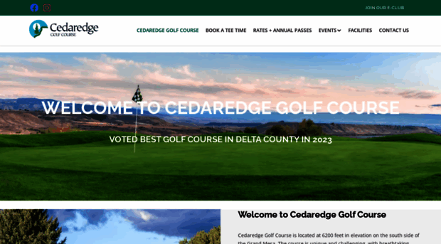 cedaredgegolf.com