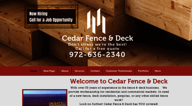 cedarfencedeck.com