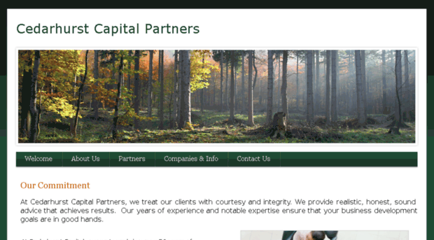 cedarhurstcapital.com