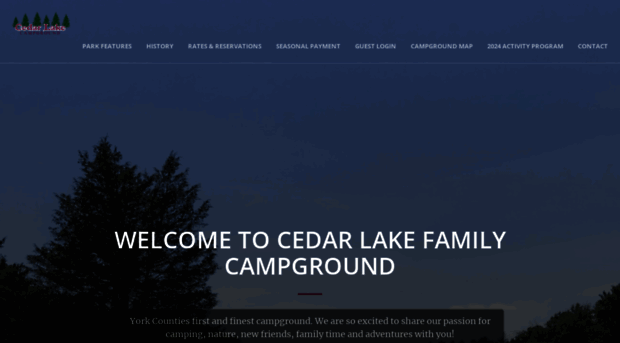 cedarlakefamilycampground.com