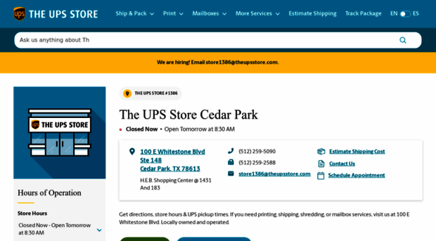 cedarpark-tx-1386.theupsstorelocal.com