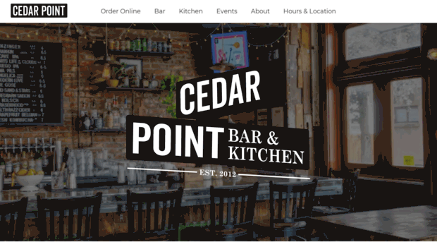 cedarpointbarandkitchen.com