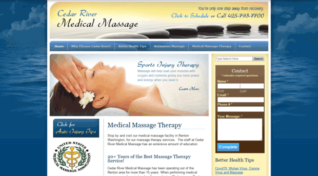 cedarrivermedicalmassage.com