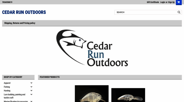 cedarrunoutdoors.com