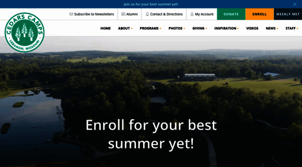 cedarscamps.org