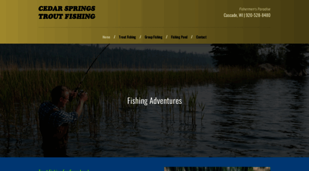 cedarspringstroutfishing.com