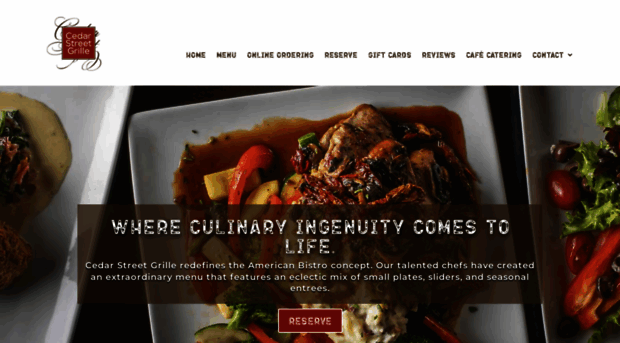 cedarstreetgrille.com