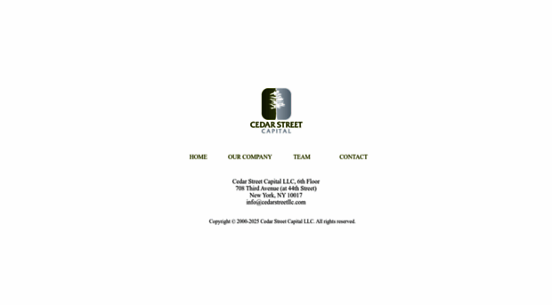 cedarstreetllc.com