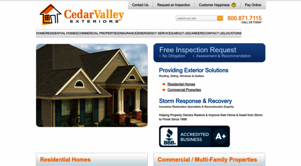 cedarvalleyexteriors.com