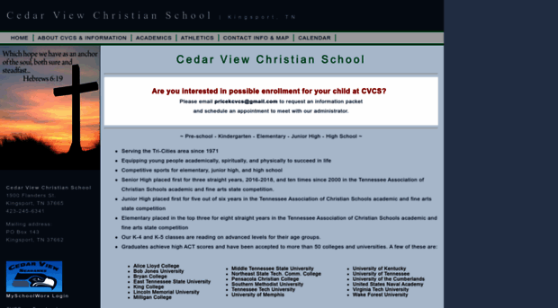 cedarviewchristianschool.com