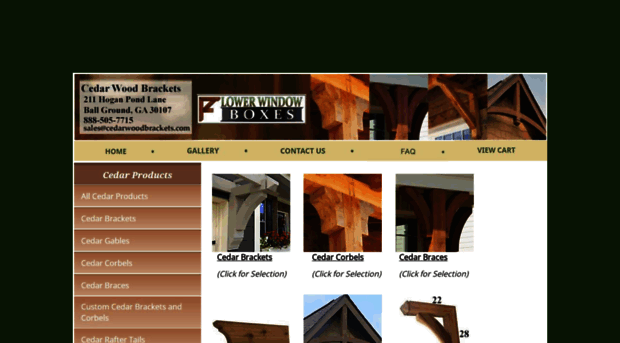 cedarwoodbrackets.com