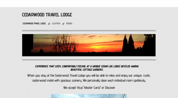 cedarwoodtravellodge.com