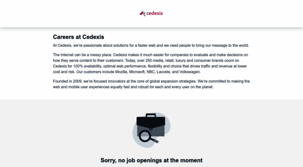 cedexis.workable.com