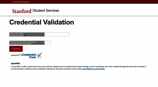 cediplomavalidation.stanford.edu