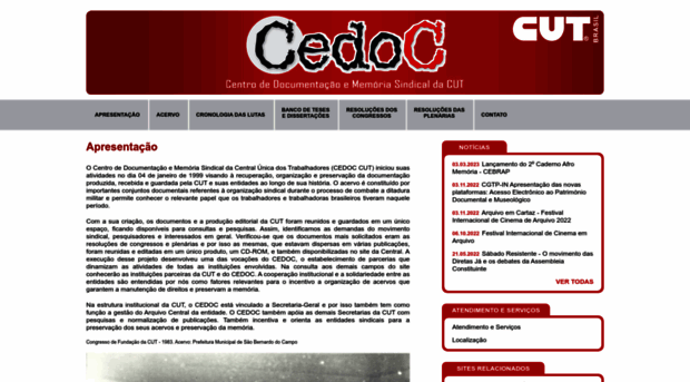 cedoc.cut.org.br