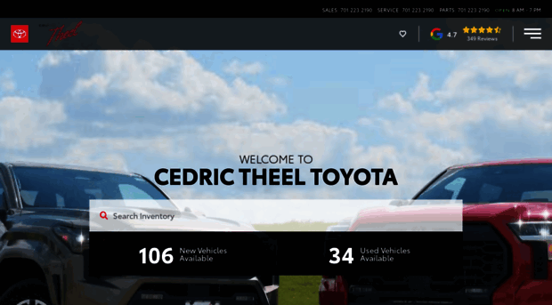 cedrictheeltoyota.com