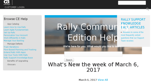 cehelp.rallydev.com