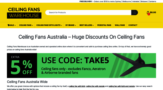 ceilingfanswarehouse.com.au