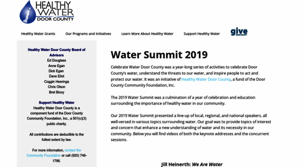 celebratewaterdoorcounty.org