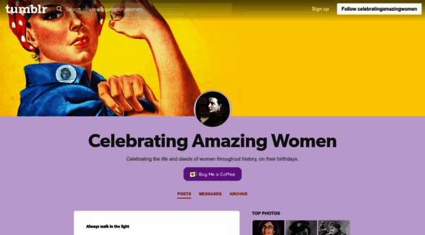 celebratingamazingwomen.tumblr.com