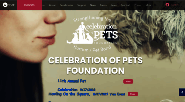 celebrationofpetsfoundation.org