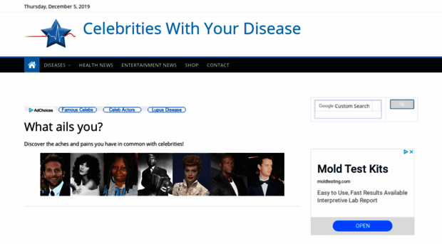 celebritieswithyourdisease.com