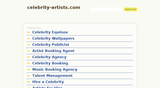 celebrity-artists.com