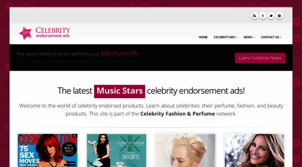 celebrityendorsementads.com