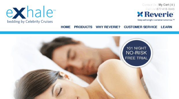 celebrityexhalebedding.reverie.com