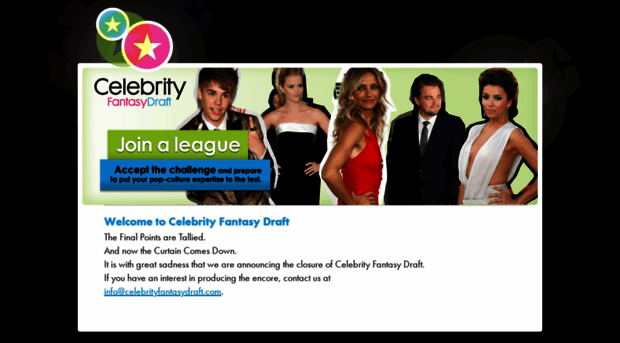 celebrityfantasydraft.com