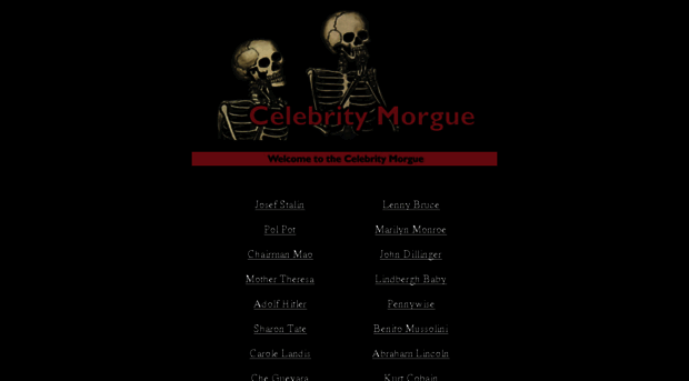 celebritymorgue.com