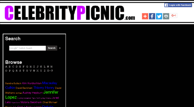 celebritypicnic.com