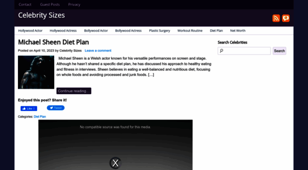 celebritysizes.com